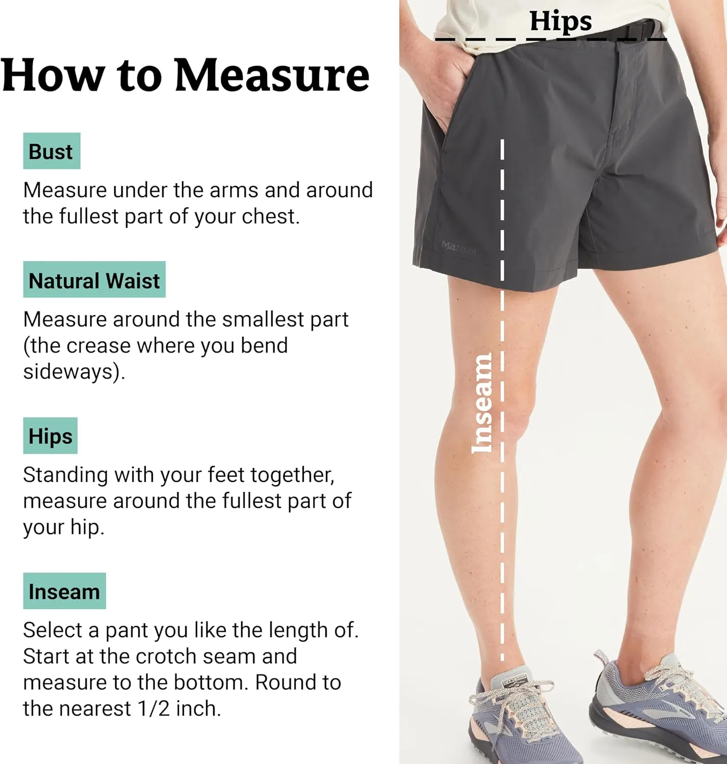 MARMOT Women's Kodachrome 5" Shorts - Lightweight, Breathable, Water-Repellant Quick-Drying Stretch with UPF Protection
