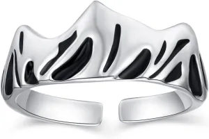 Match Rings 925 Sterling Silver Couple Range Ring Stackable Ring Jewelry Gift for Friends Couple Sister