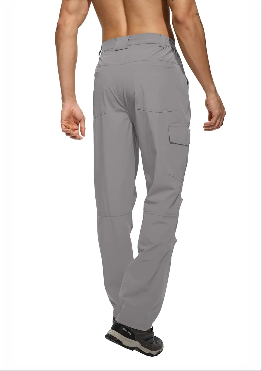 Men's Lightweight Hiking Cargo Pants Waterproof Quick Dry Travel Climbing Camping Fishing Mens Work Pants Outdoor