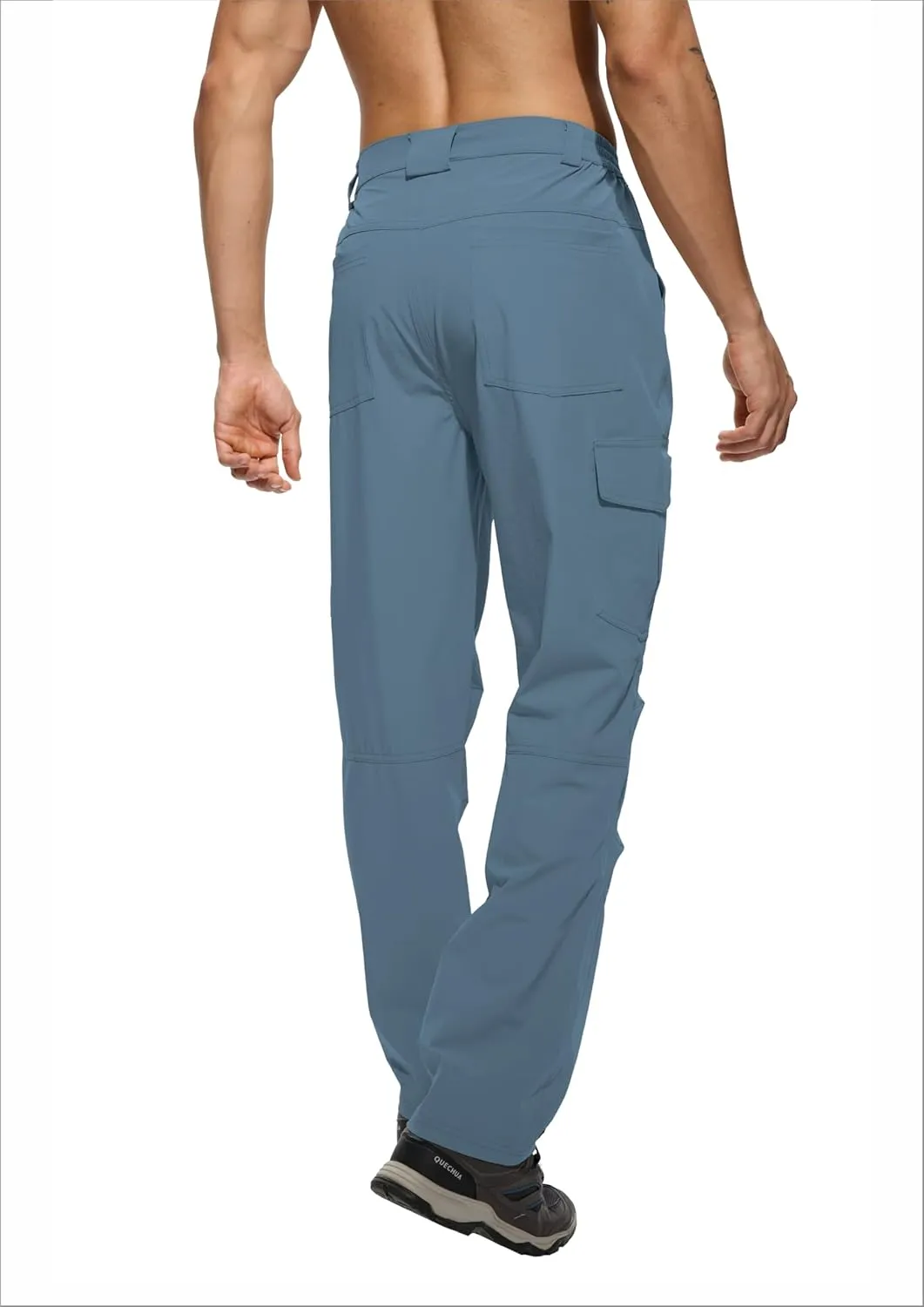 Men's Lightweight Hiking Cargo Pants Waterproof Quick Dry Travel Climbing Camping Fishing Mens Work Pants Outdoor