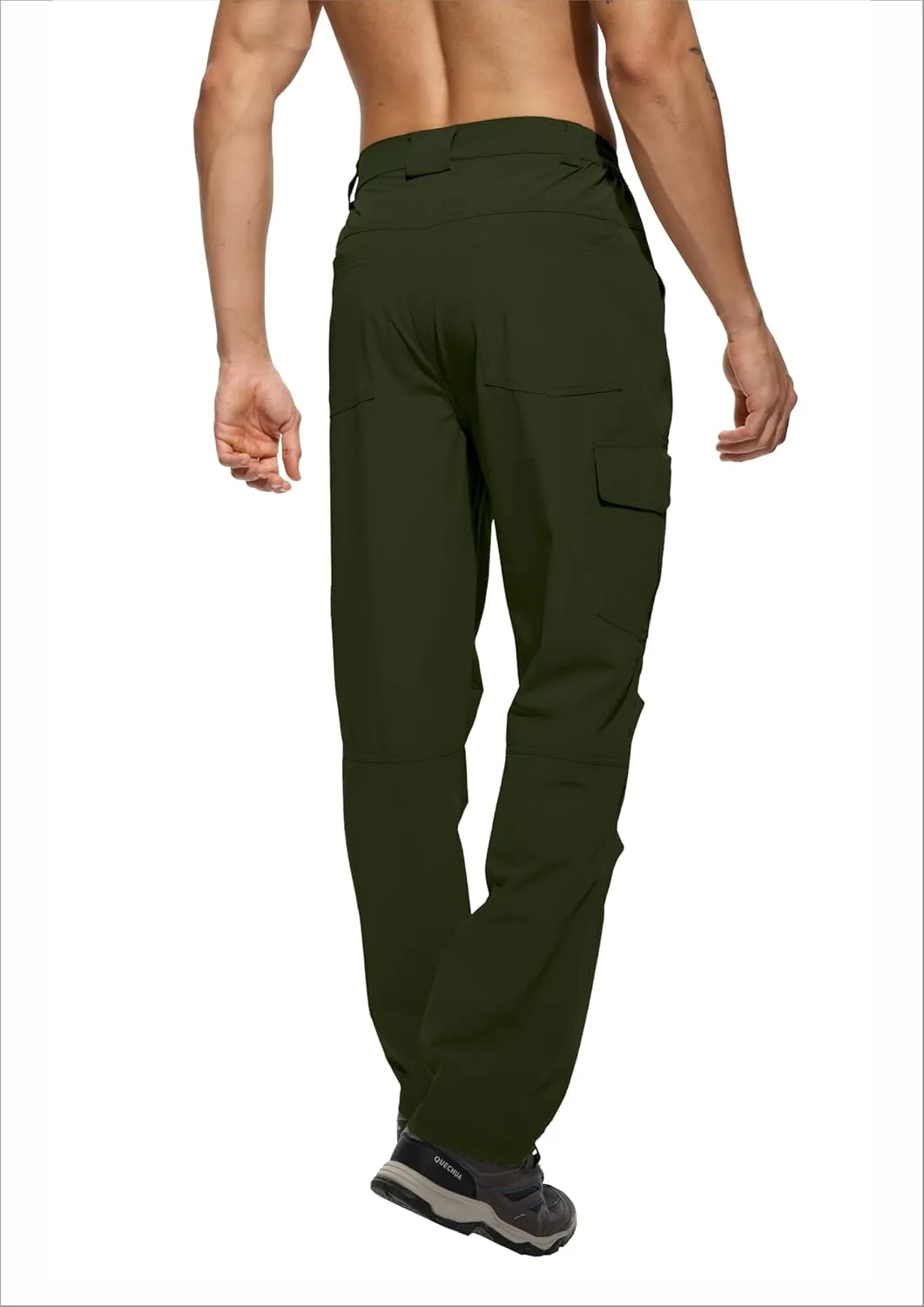 Men's Lightweight Hiking Cargo Pants Waterproof Quick Dry Travel Climbing Camping Fishing Mens Work Pants Outdoor
