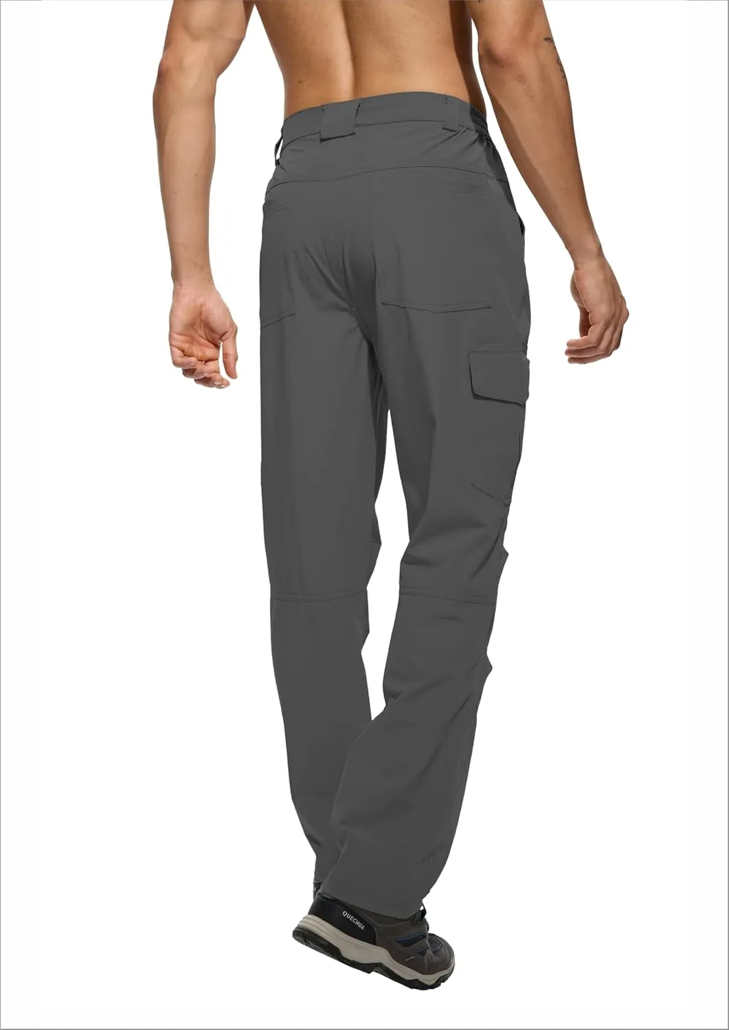 Men's Lightweight Hiking Cargo Pants Waterproof Quick Dry Travel Climbing Camping Fishing Mens Work Pants Outdoor