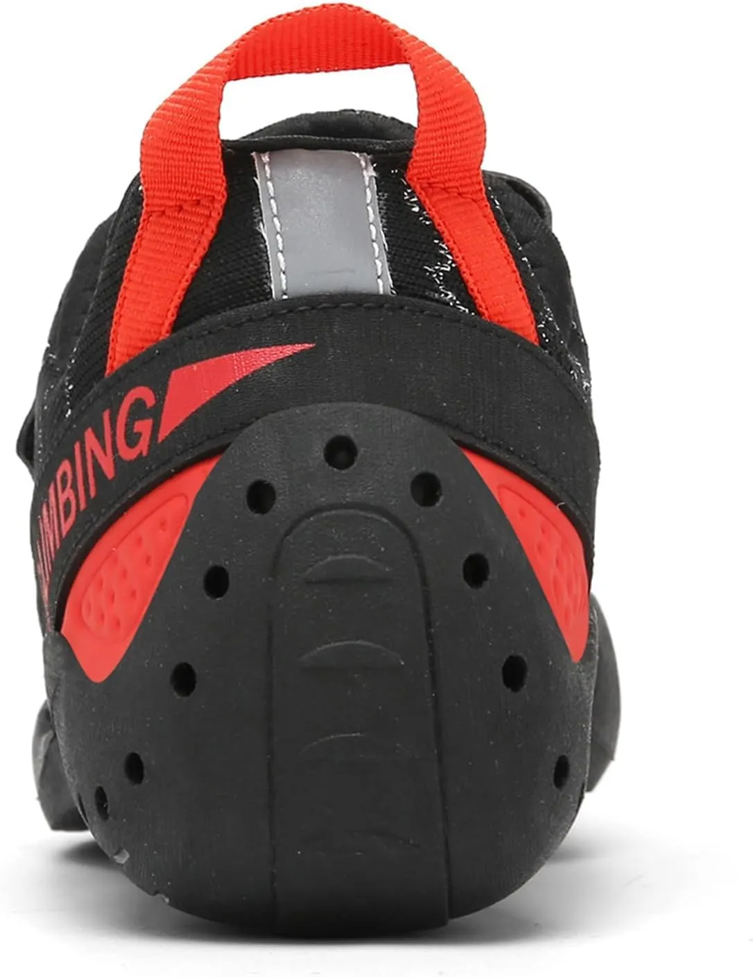 Men's Wall Climbing Shoes, Non-Slip Double-Strap Bouldering Sport Shoes Breathable Rock Climbing Shoes for Adult