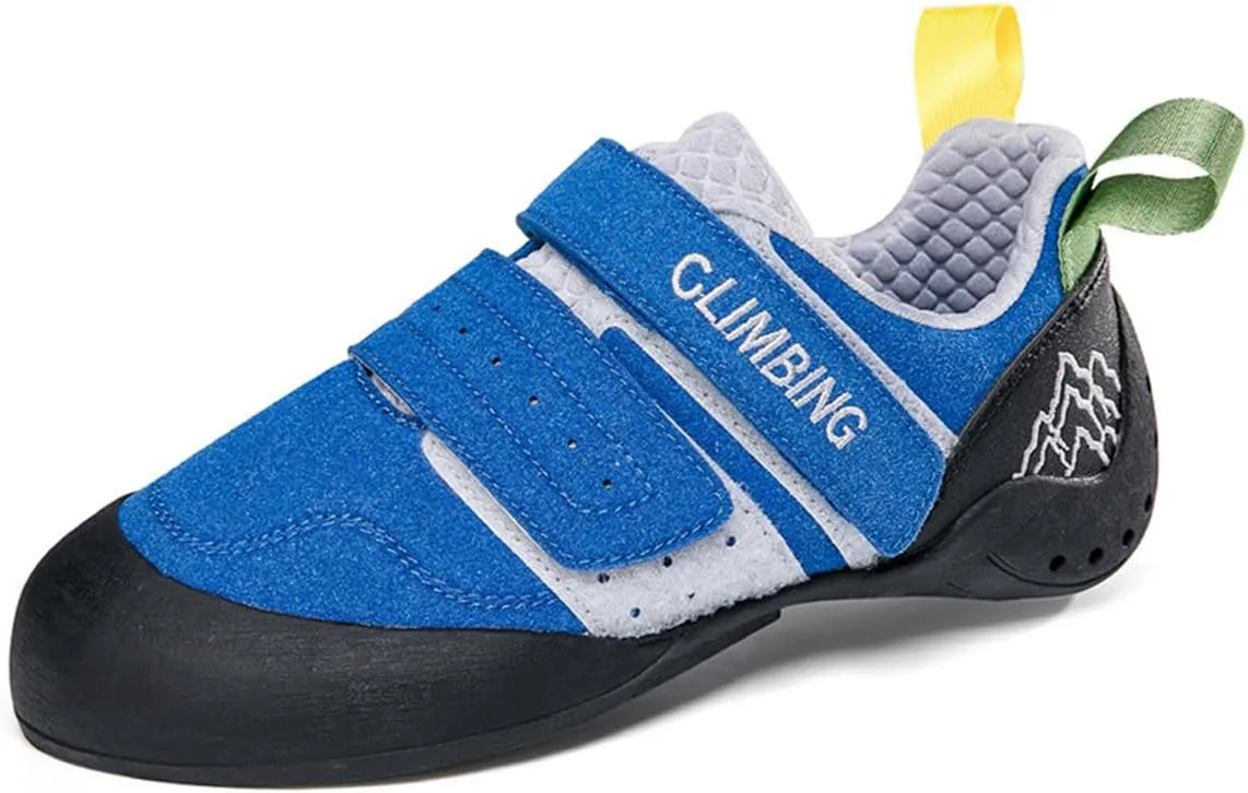 Mens Womens Youth Rock Climbing Shoes Slip on Bouldering Gym Sports Trainers Lightweight Professional Beginners Climbing Sneakers
