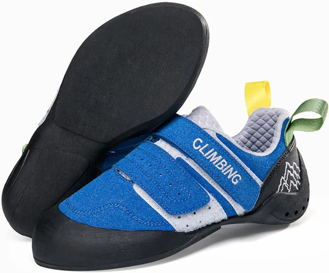 Mens Womens Youth Rock Climbing Shoes Slip on Bouldering Gym Sports Trainers Lightweight Professional Beginners Climbing Sneakers