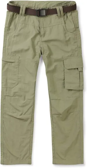 Mesinsefra Boy's Hiking Pants,Kids Casual Outdoor Quick Dry Lightweight Climbing Camping Fishing Trousers