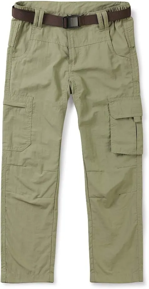 Mesinsefra Boy's Hiking Pants,Kids Casual Outdoor Quick Dry Lightweight Climbing Camping Fishing Trousers