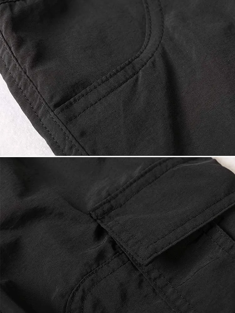 Mesinsefra Kids'Cargo Pants,Boy's Casual Outdoor Quick Dry Lightweight Hiking Climbing Camping Fishing Trousers