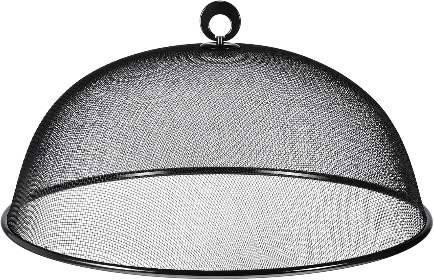 Metal Mesh Food Cover Outdoor Mesh Food Umbrella Tents Dome Screen Plate Covers for Dinner Plates Picnic, Table, BBQ, Camping, Party, 15.7 inches