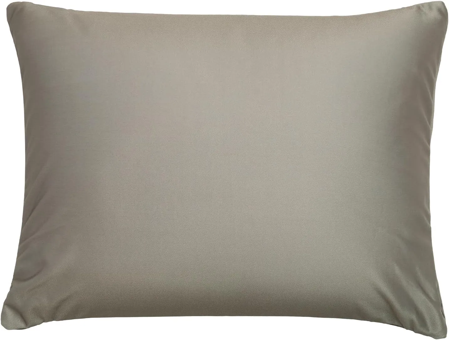 Microbead Throw Pillow with Removable Cover Bed Body Microbead Pillow Neck Head Back Support, Spandex Soft Silky Fabric for Sleeping and Travel Sofa Bedroom Comfortable (Cannelle Color)