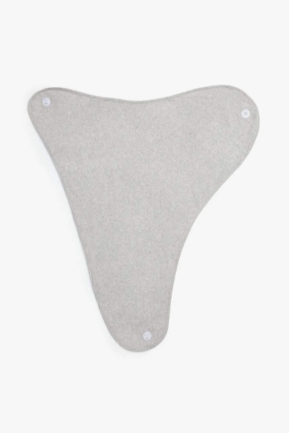 Mothercare Cotton Swaddling Blanket - Grey Star