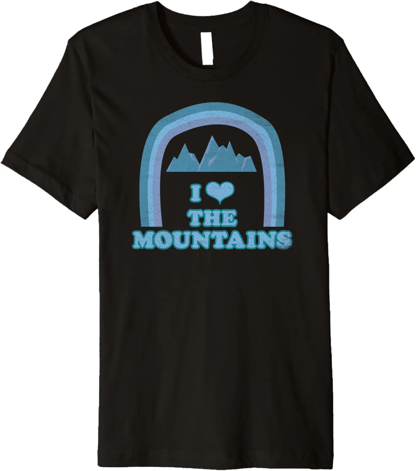 Mountain Climber Hiker Naturist High Altitude Rock Climbing Premium T-Shirt