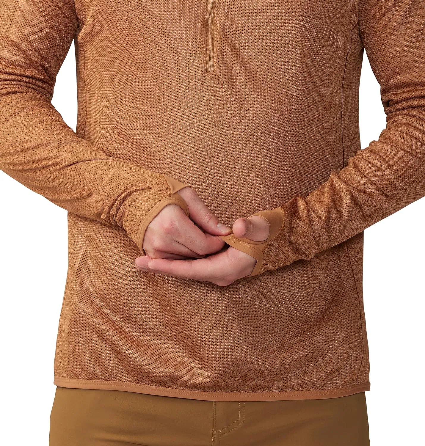Mountain Hardwear Men's Airmesh 1/2 Zip Jacket for Hiking, Rock Climbing, and Backpacking | Quick-Drying and Lightweight