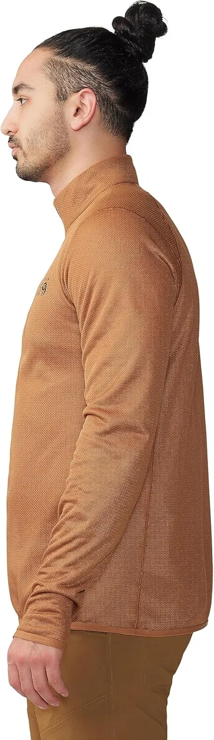 Mountain Hardwear Men's Airmesh 1/2 Zip Jacket for Hiking, Rock Climbing, and Backpacking | Quick-Drying and Lightweight