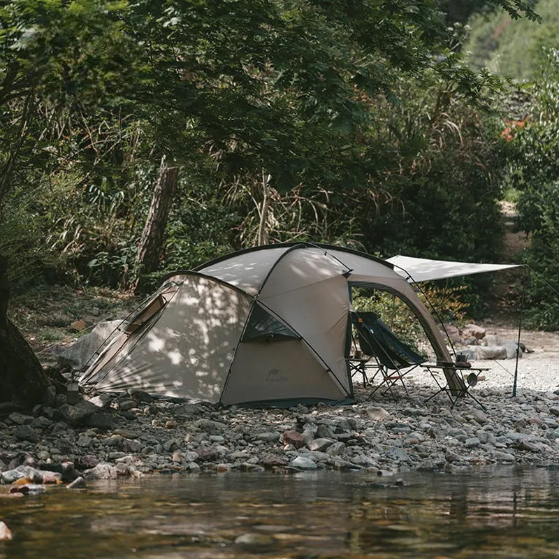 Mountain Peak Hot Tent One-Bedroom One Living Room