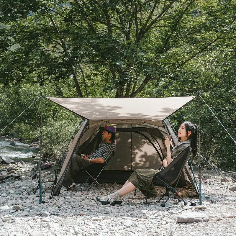 Mountain Peak Hot Tent One-Bedroom One Living Room