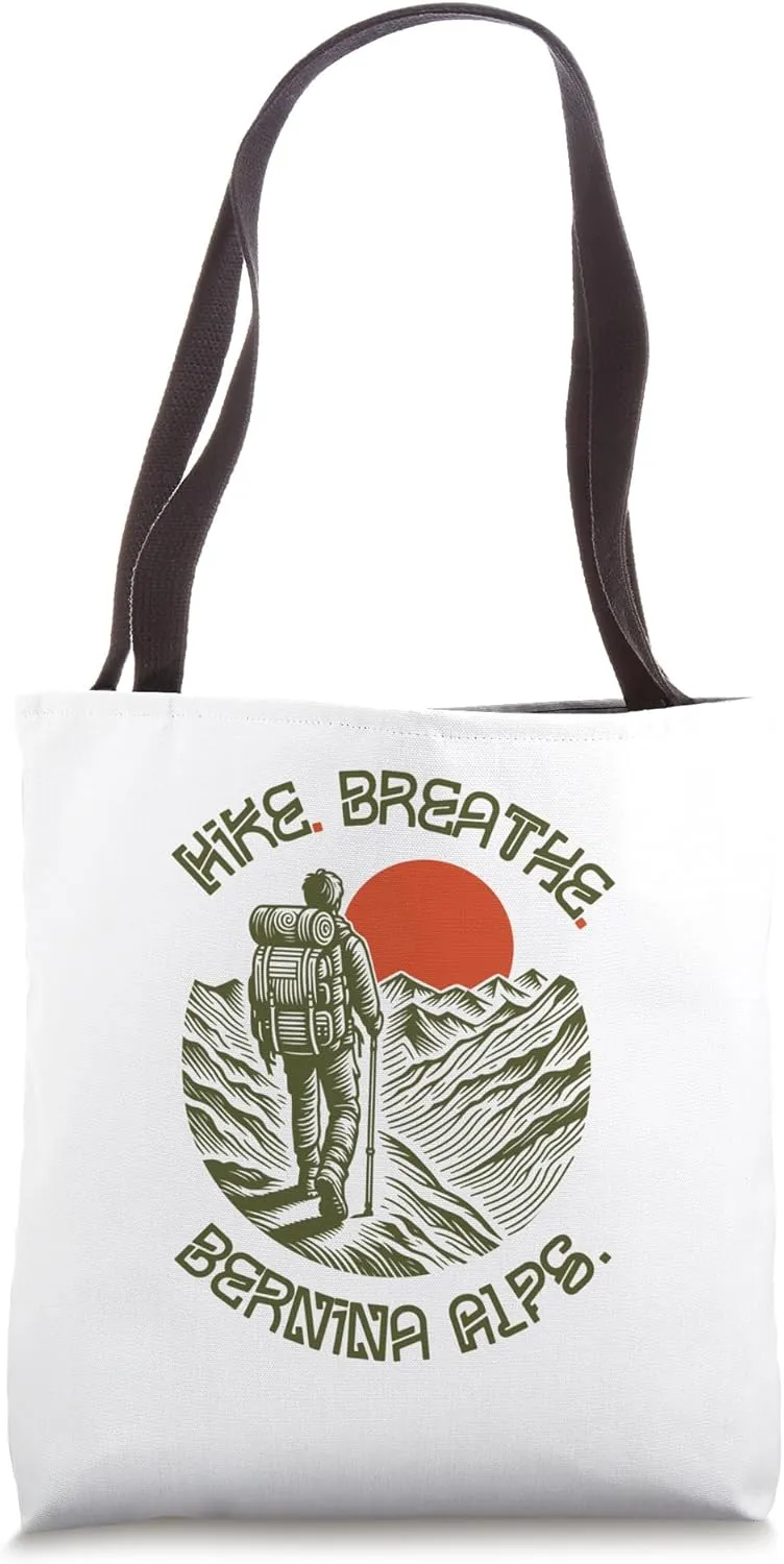 Mountaineering - Bernina Alps Tote Bag