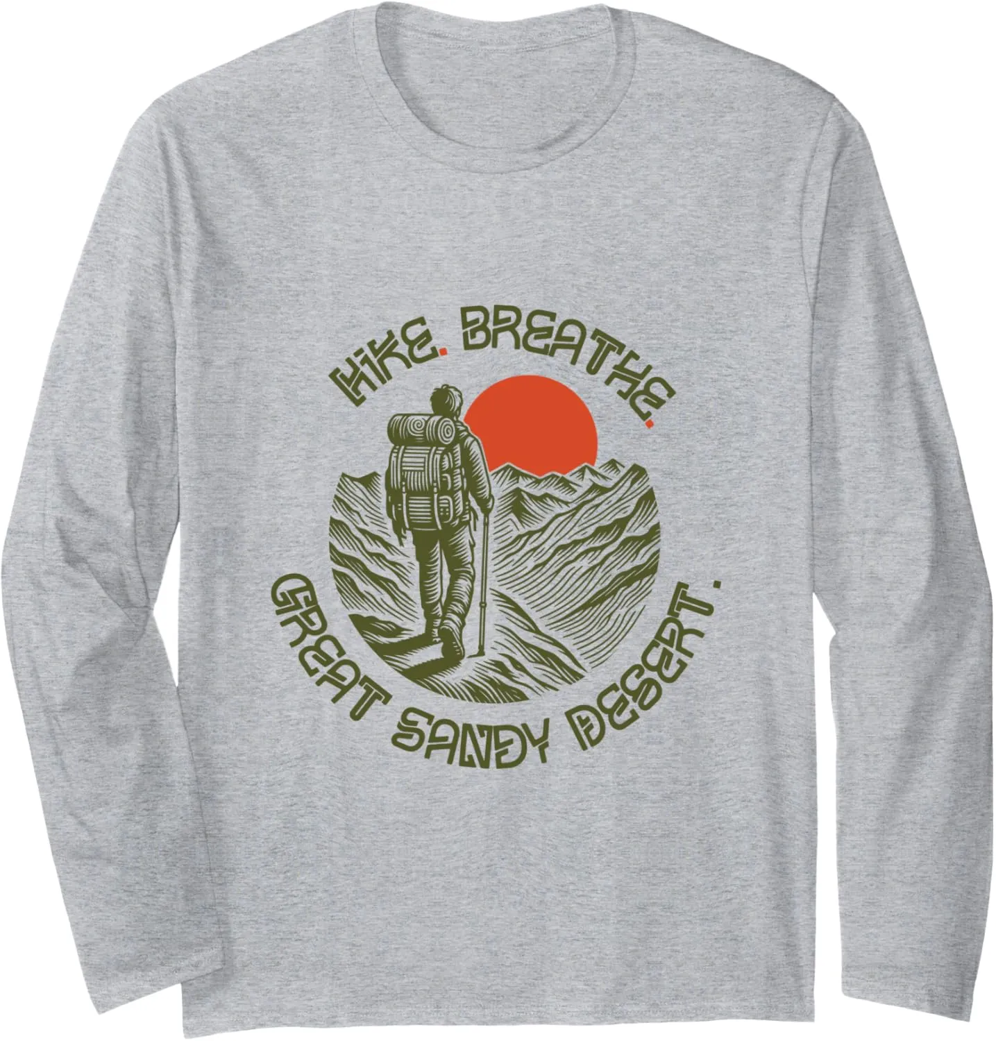Mountaineering - Great Sandy Desert Long Sleeve T-Shirt