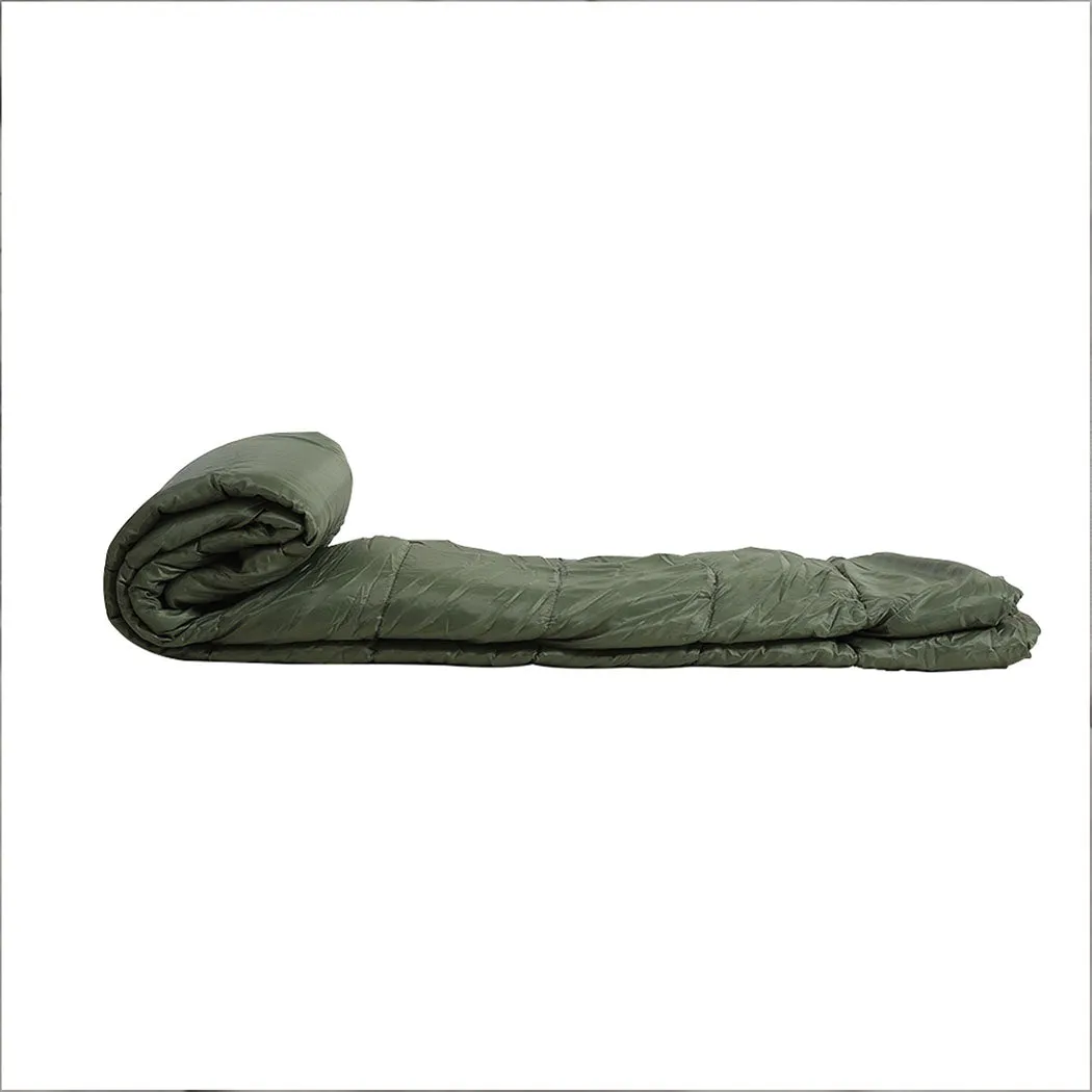 Mountview Sleeping Bag Double Bags Outdoor Army Green
