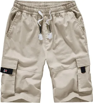 Msmsse Women's Cargo Hiking Shorts Multi-Pockets Bermuda Golf Outdoor Summer Shorts for Women