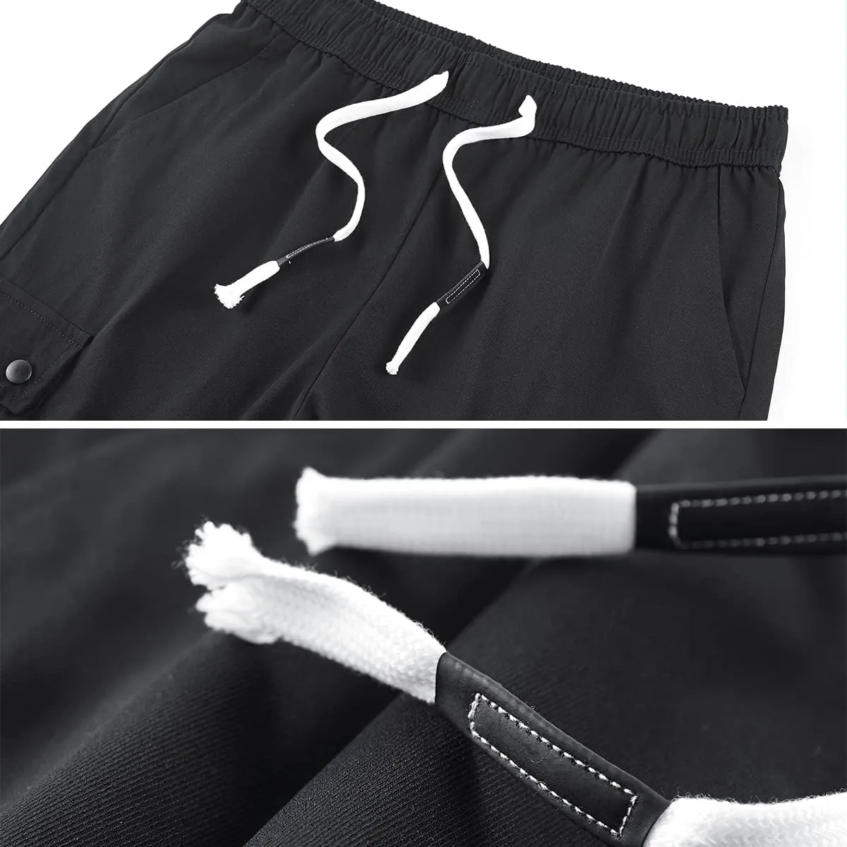 Msmsse Women's Cargo Hiking Shorts Soft Casual Lightweight Sports Knee Length Summer Shorts