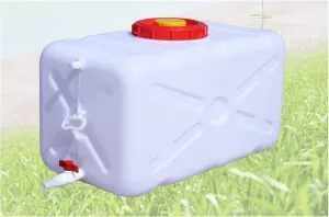 NAKAN Water Container Camping Food Jar with Faucet, White, Freestanding Camping Bucket, Camping Water Tank, Suitable for Outdoor Camping Station Wagon Large(Color:110L)
