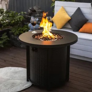 Natural stone fire pit, courtyard retro heating stove, outdoor fire pit platform,  fire column homestay baking stove， winter