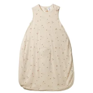 Nature Baby Organic Cotton & Merino Sleeping Bag (Bumble Bee Print)