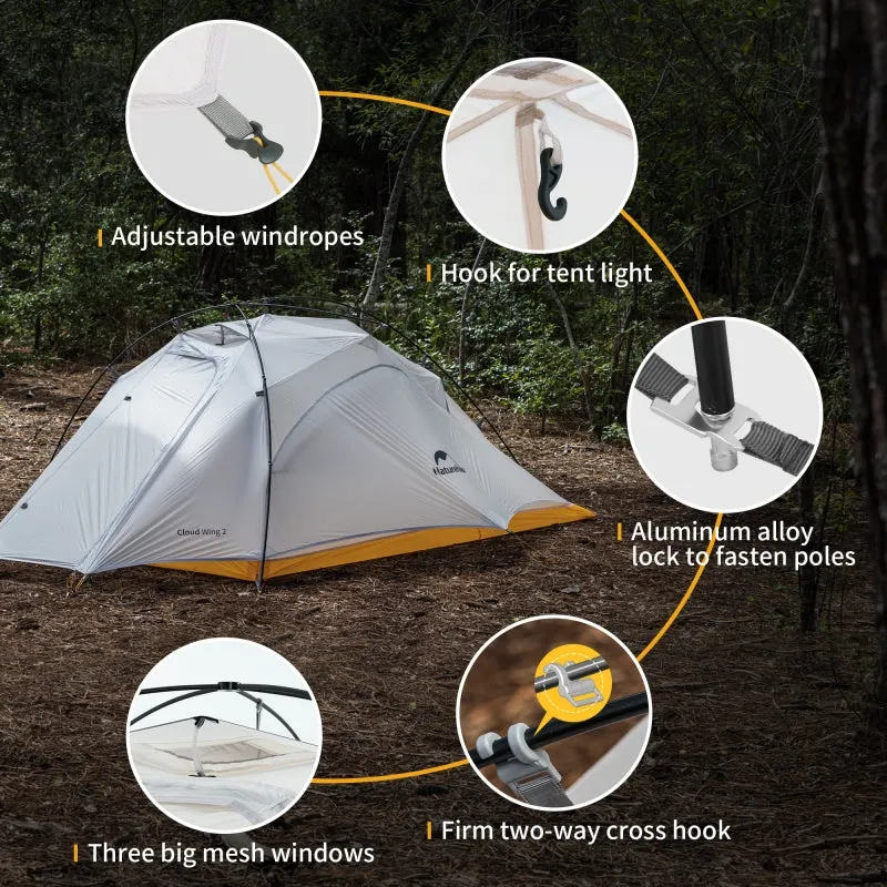 Naturehike Cloud Wings 10D Ultra-light Two-person Tent
