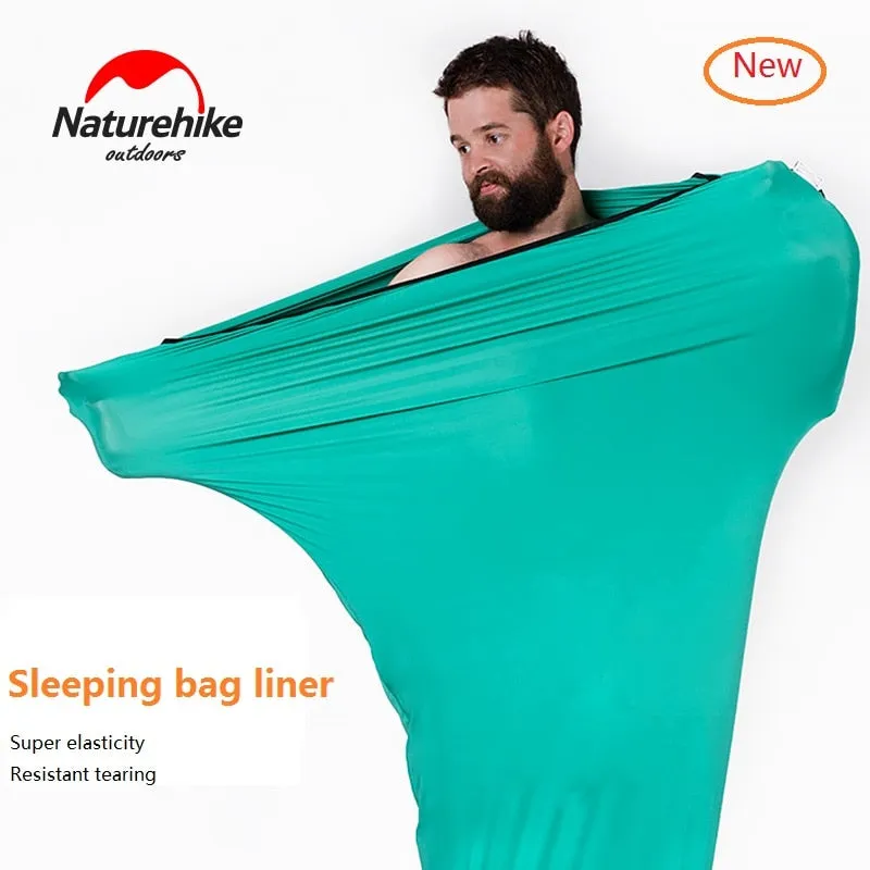 Naturehike factory sell new Outdoor travel high elasticity sleeping bag liner portable carry sheet