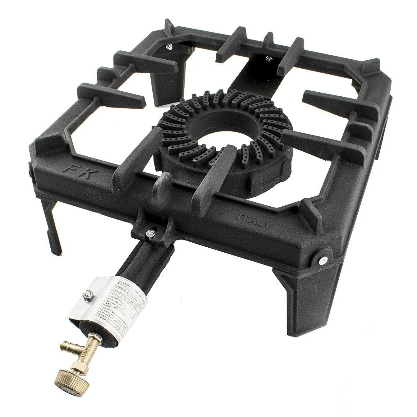 NJ GB-29 Large Gas Stove Cast Iron Boiling Ring Burner 8kW Restaurant Catering Outdoor
