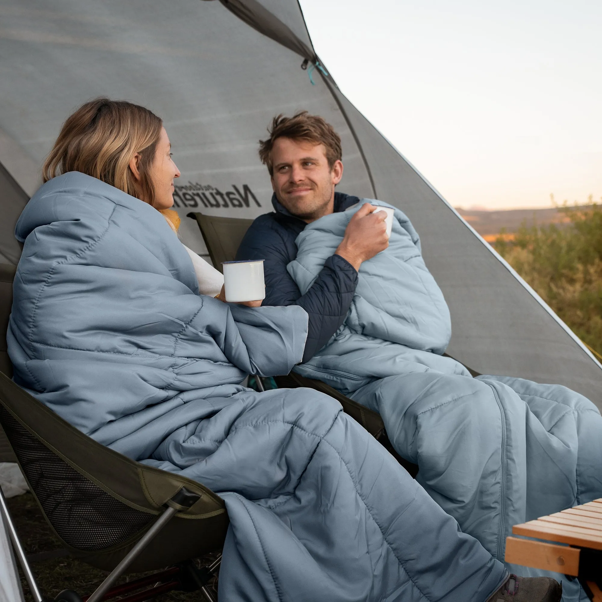 Noda Double Sleeping Bag With Pillow