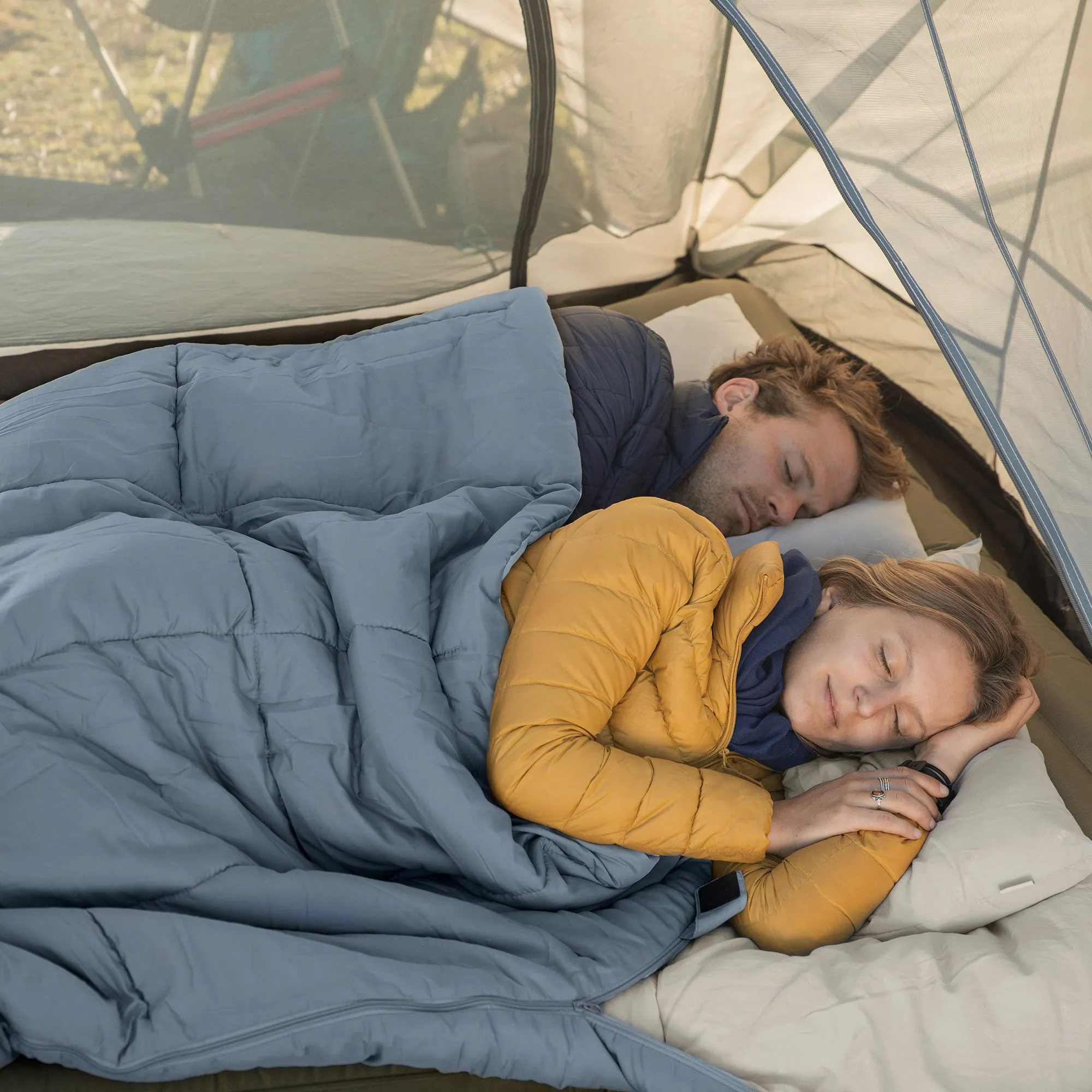 Noda Double Sleeping Bag With Pillow