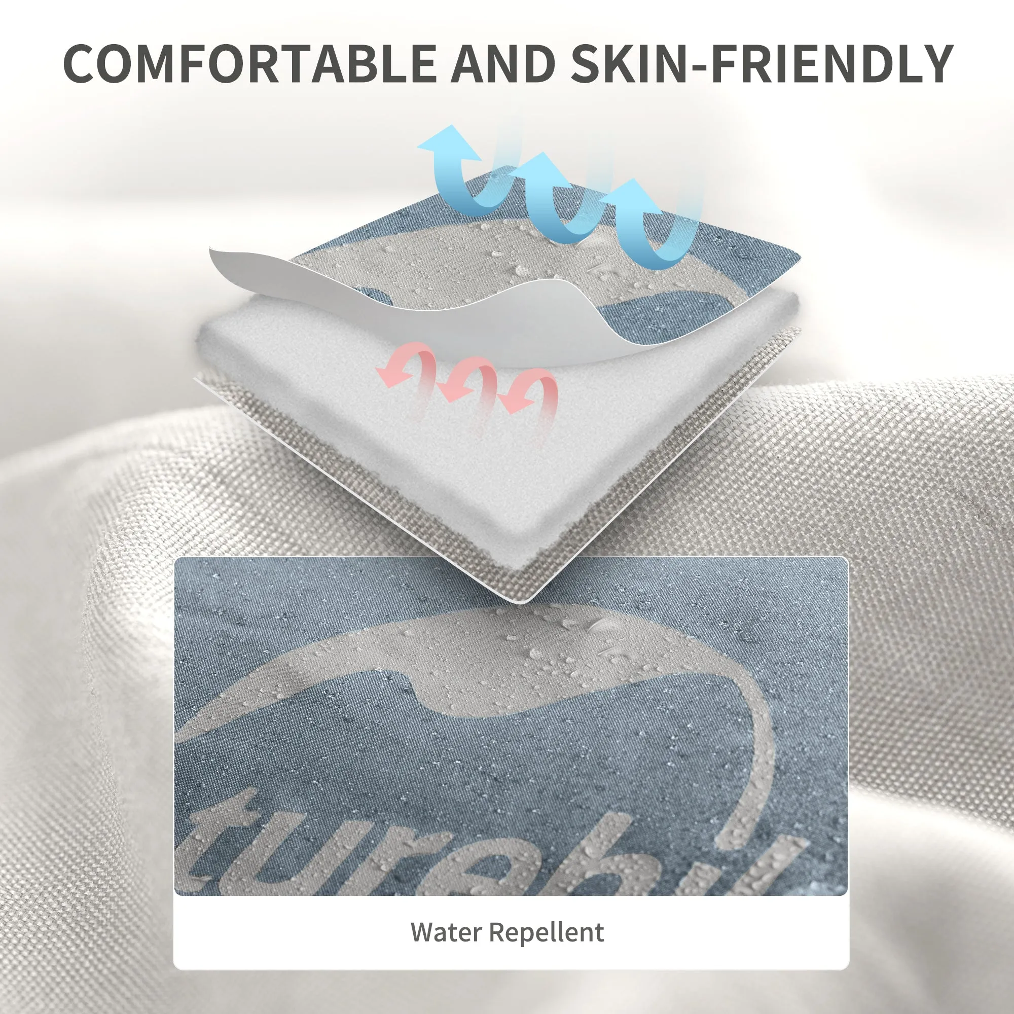 Noda Double Sleeping Bag With Pillow