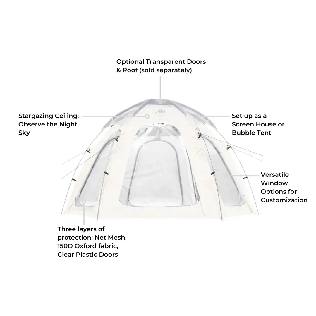 Nucleus Hexagon Dome Tent 4-6P