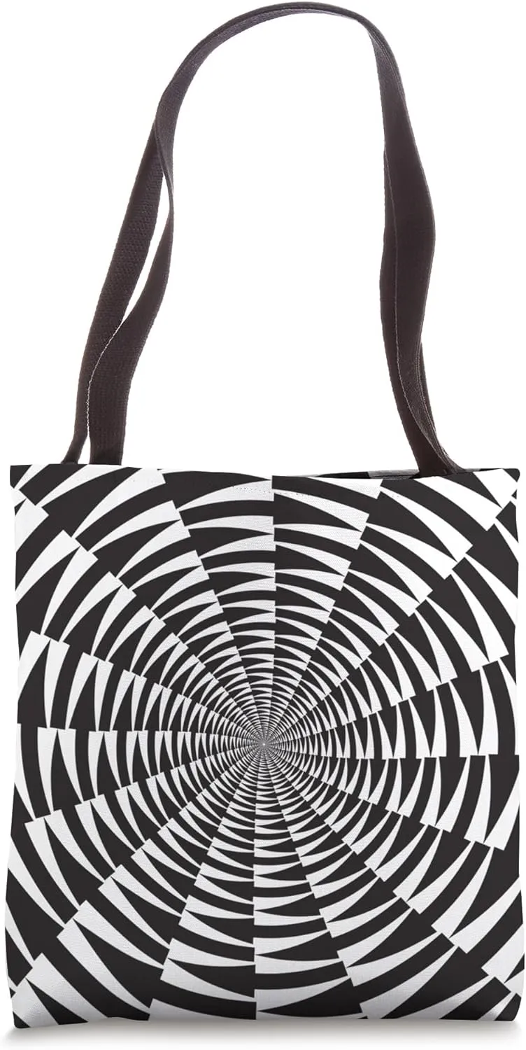 Optical Illusion Tote Bag