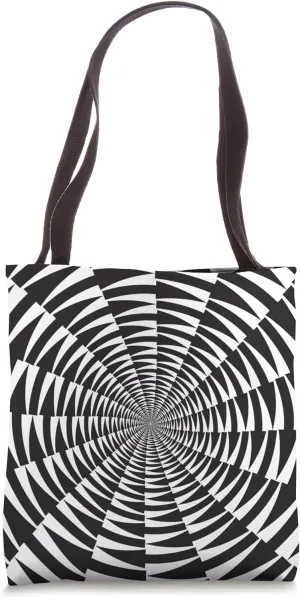 Optical Illusion Tote Bag