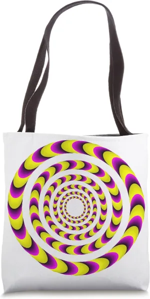 Optical Illusion Tote Bag