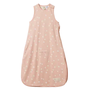 Organic Cotton & Merino Sleeping Bag - Speckle Blossom Print