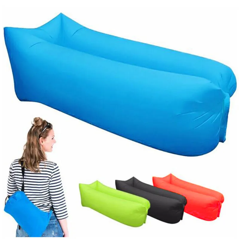 Outdoor Bag Lounger Air Sack Bed Camping Stock-clearance X1A Beach Travel Camping Sofa Bag Lazy Season Sleeping Ultralight Sophisticated Sports Inflatable 3