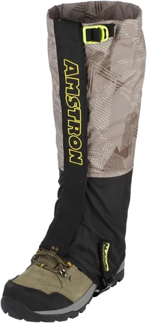 Outdoor Gaiters, Waterproof Hiking Gaiters with Upgraded Rubber Foot Strap, Adjustable Snow Boot Gaiters for Walking, Cycling Fenders,1 A Pairs