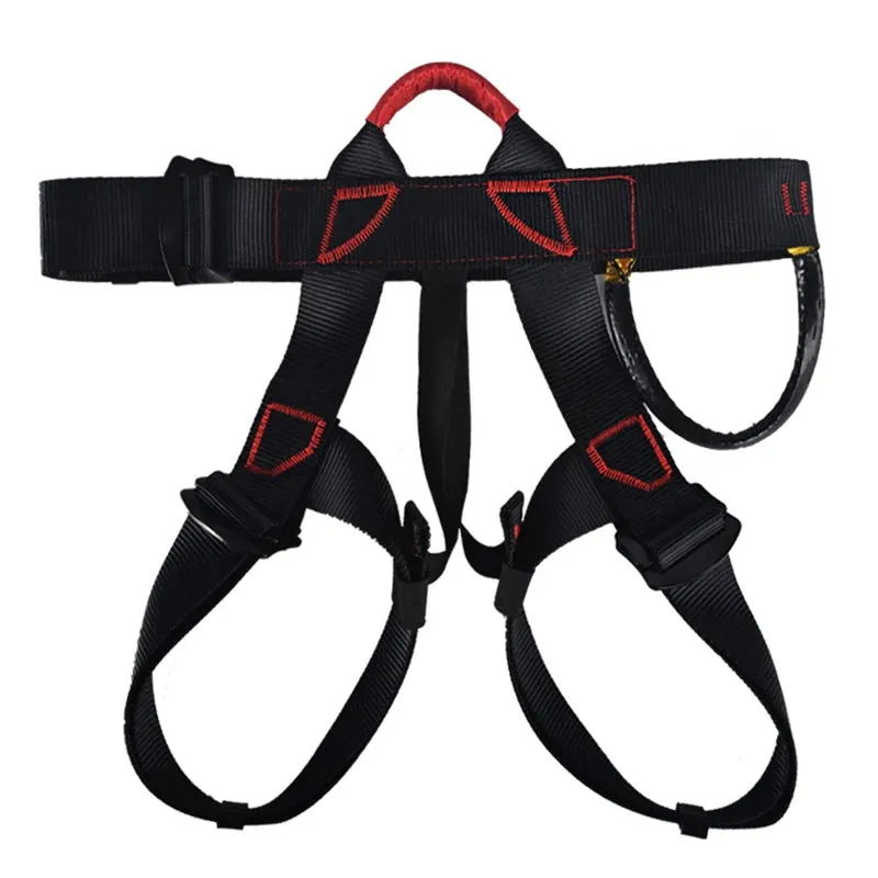 Outdoor Hiking Climbing Harness Safety Belt - Adjustable Harness for Working Aloft and Glass Exterior Scrubbing
