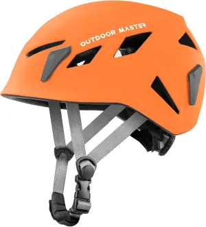 OutdoorMaster Rock Climbing Helmet Adults Mountaineering Helmet Arborist Helmet Hiking Caving Search and Rescue Tree Climbing Helmet Adjustable