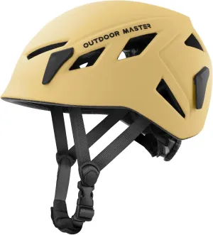 OutdoorMaster Rock Climbing Helmet Adults Mountaineering Helmet Arborist Helmet Hiking Caving Search and Rescue Tree Climbing Helmet Adjustable