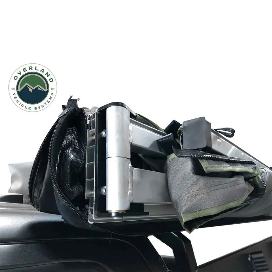 OVS HD Nomadic 270 Degree Driver Side Awning with Bracket Kit for Mid - High Roofline Vans