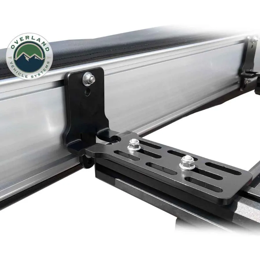 OVS HD Nomadic 270 Degree Driver Side Awning with Bracket Kit for Mid - High Roofline Vans