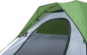 Ozark Trail 3-Person Clip & Camp Dome Tent with Rainfly, Mesh Roof, Built-in Storage Pockets, and E-Port Access, 7' x 7', Green