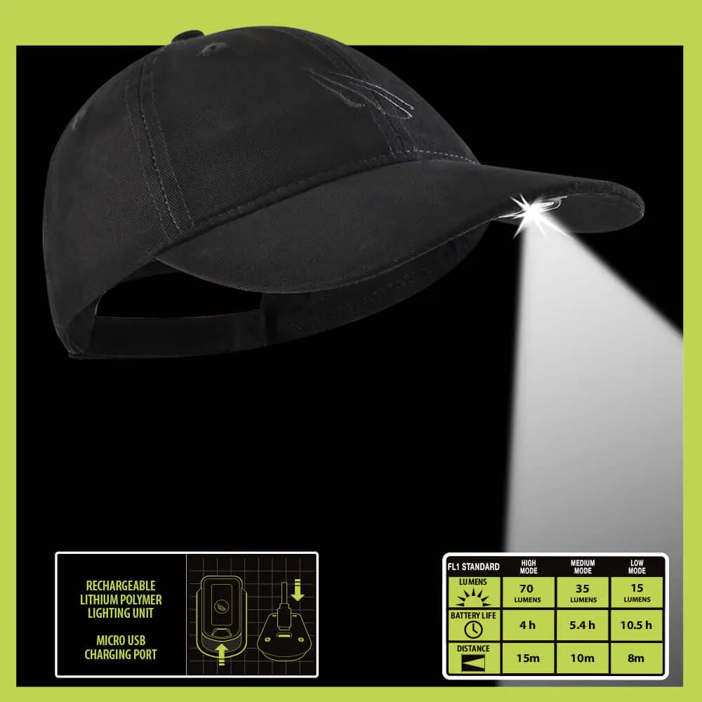 Panther Vision POWER Bundle POWERCAP 3.0 LED Lighted Hat   FLATEYE Flashlight Lantern FRL-2100