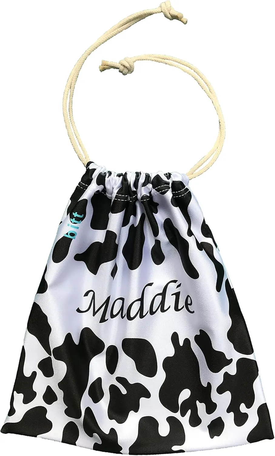 Personalized Gymnastics Grip Bag in Cow Print with Crystals Options