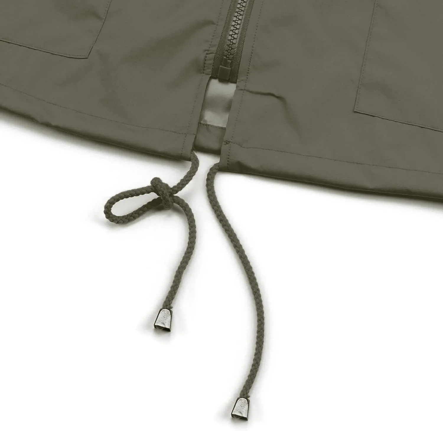 PESION Women's Waterproof Raincoat Lightweight Rain Jacket Hooded Windbreaker with Pocket for Outdoor